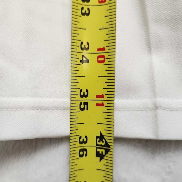 New women's XL Varley x Anthropologie Nora tennis court white pleated mini dress - Picture 13 of 14